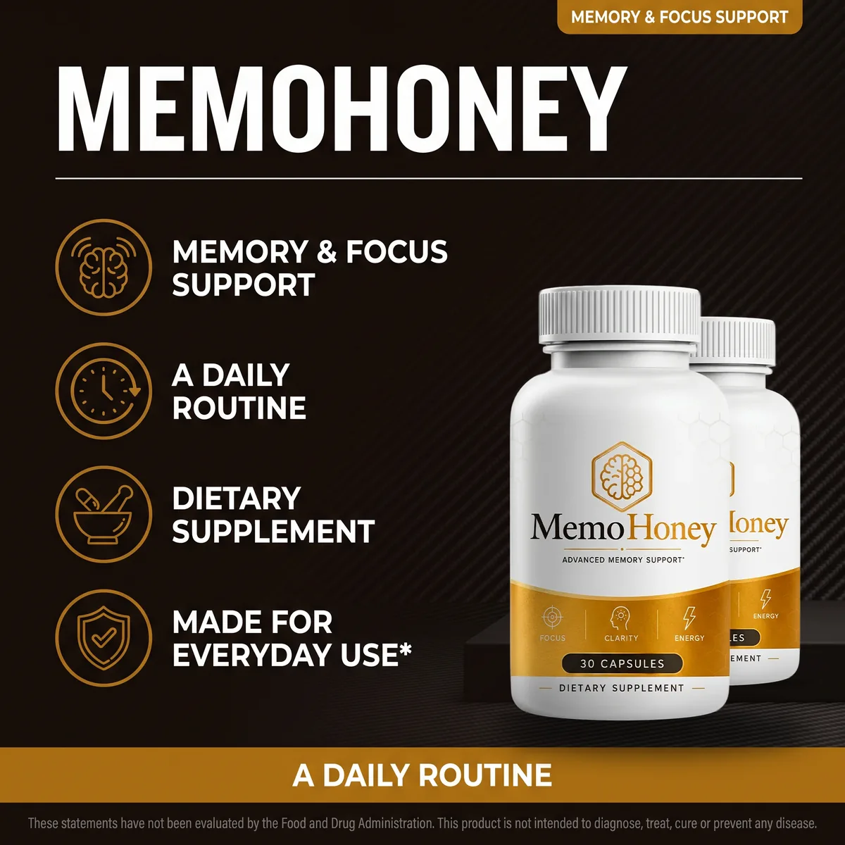 MemoHoney listing panel naming memory and focus support